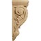 Ekena Millwork 5 1/4"W x 4 3/4"D x 12"H Medium Farmingdale Acanthus Corbel, Cherry COR05X04X12FRCH - alternate 2